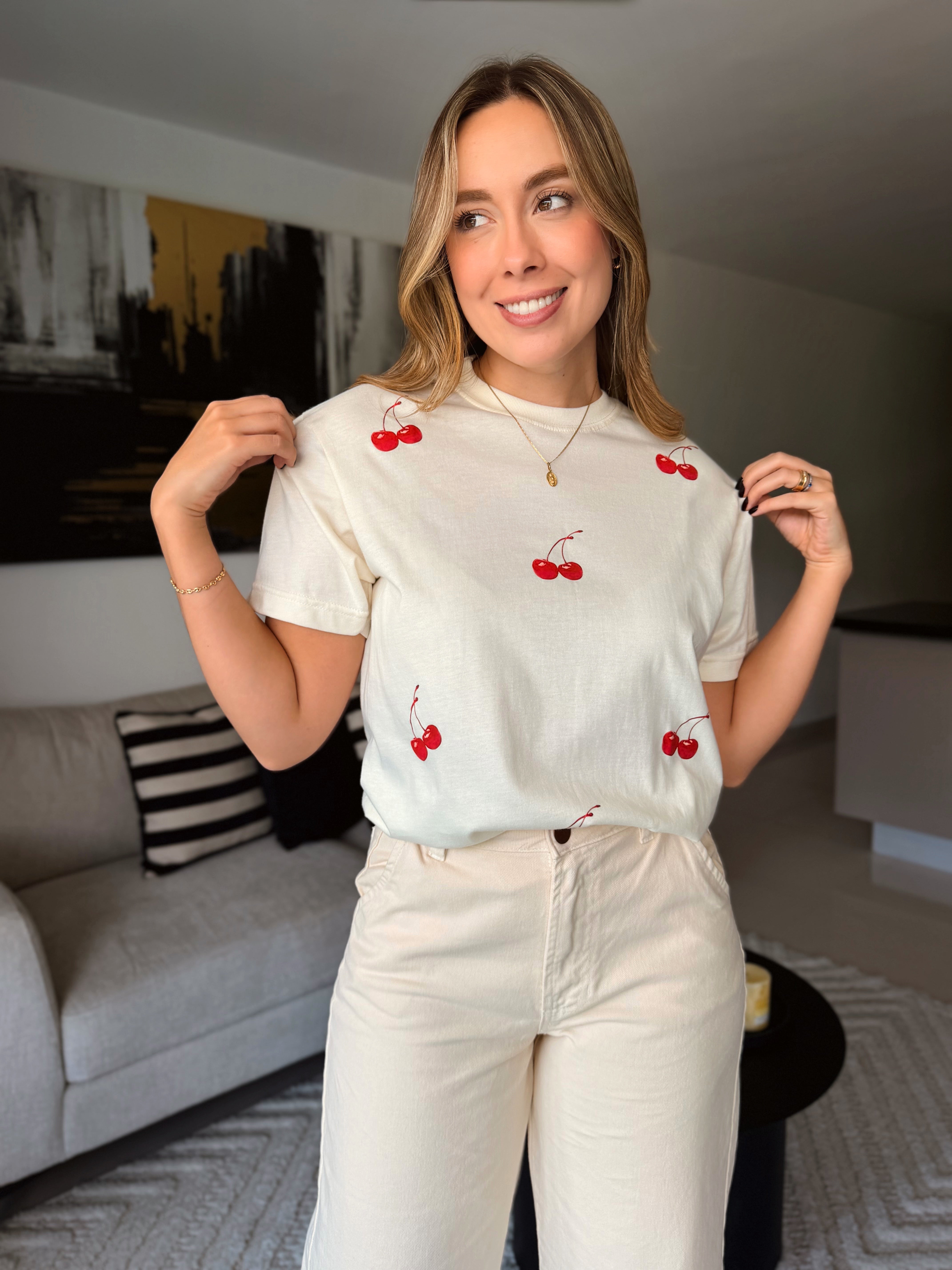 CAMISETA CEREZAS