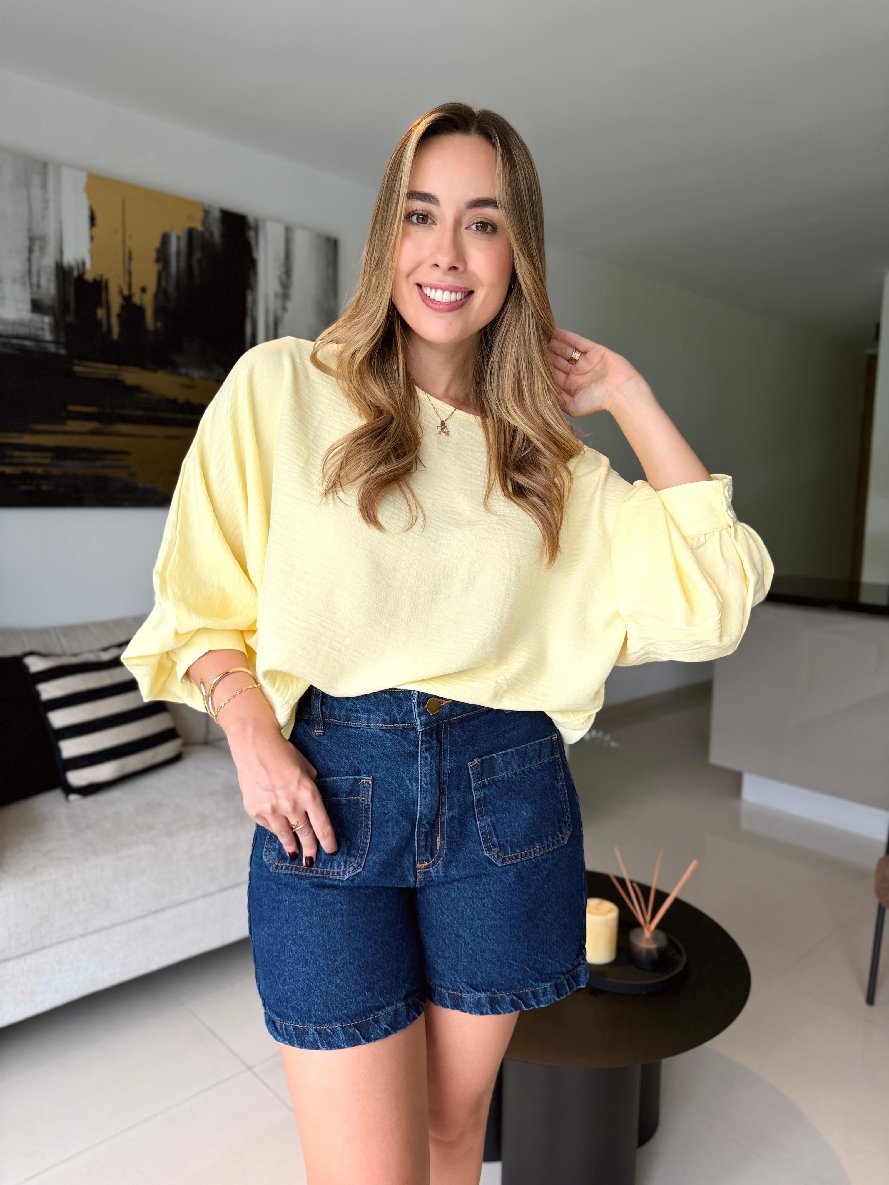 BLUSA MARSELLA AMARILLA