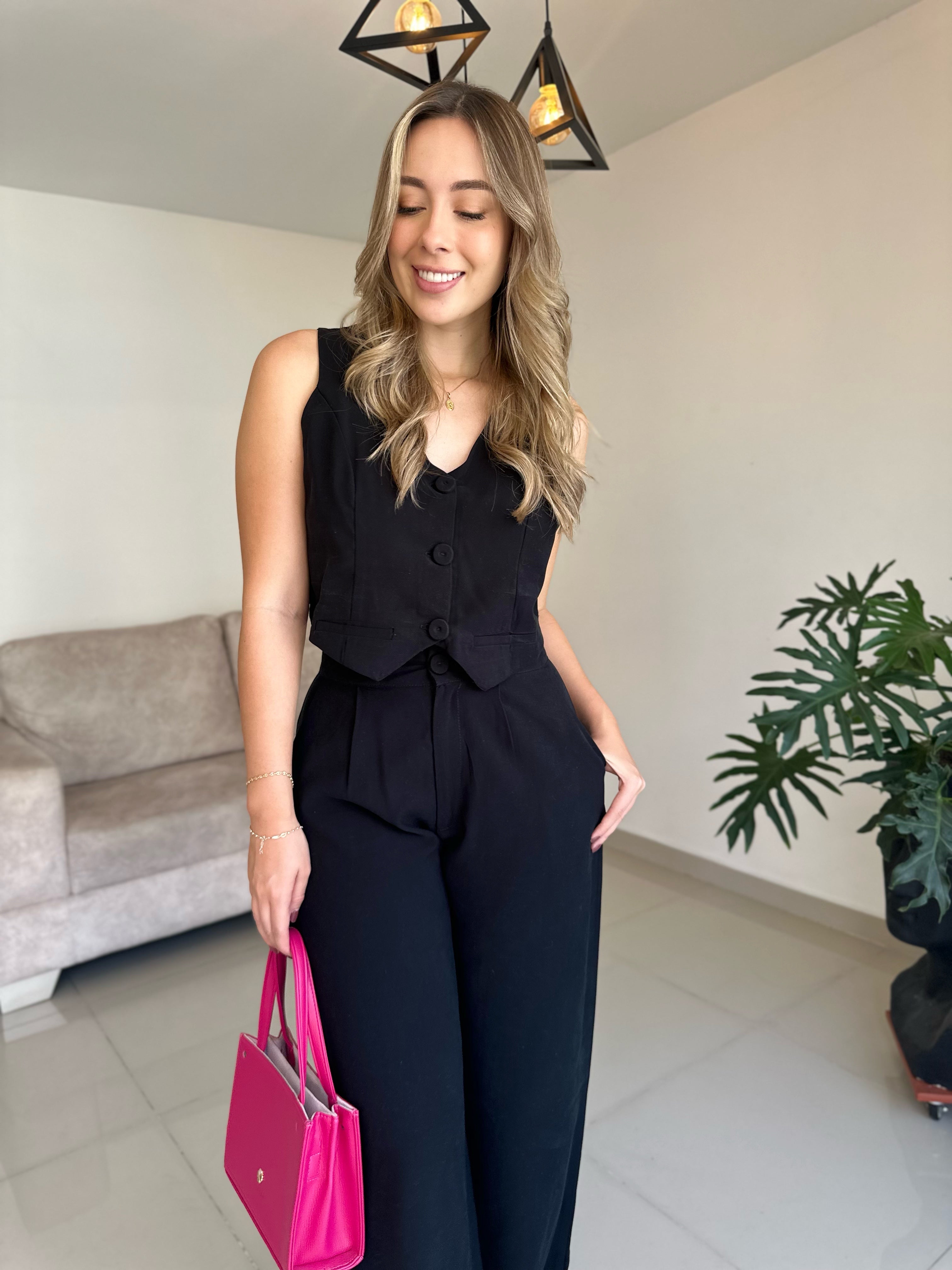 SET LUPE UNICOLOR NEGRO