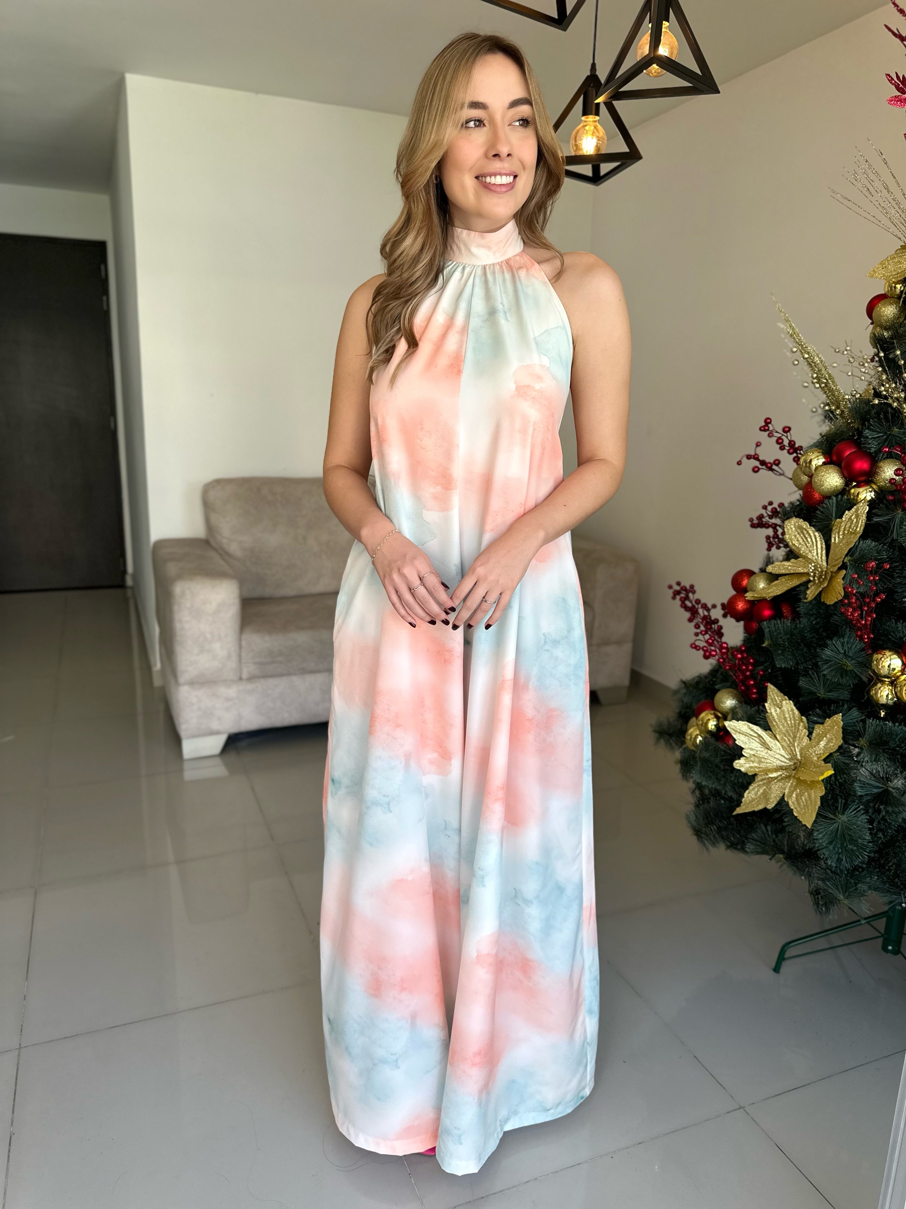 ENTERIZO FILIPINAS DEGRADE NARANJA-MENTA