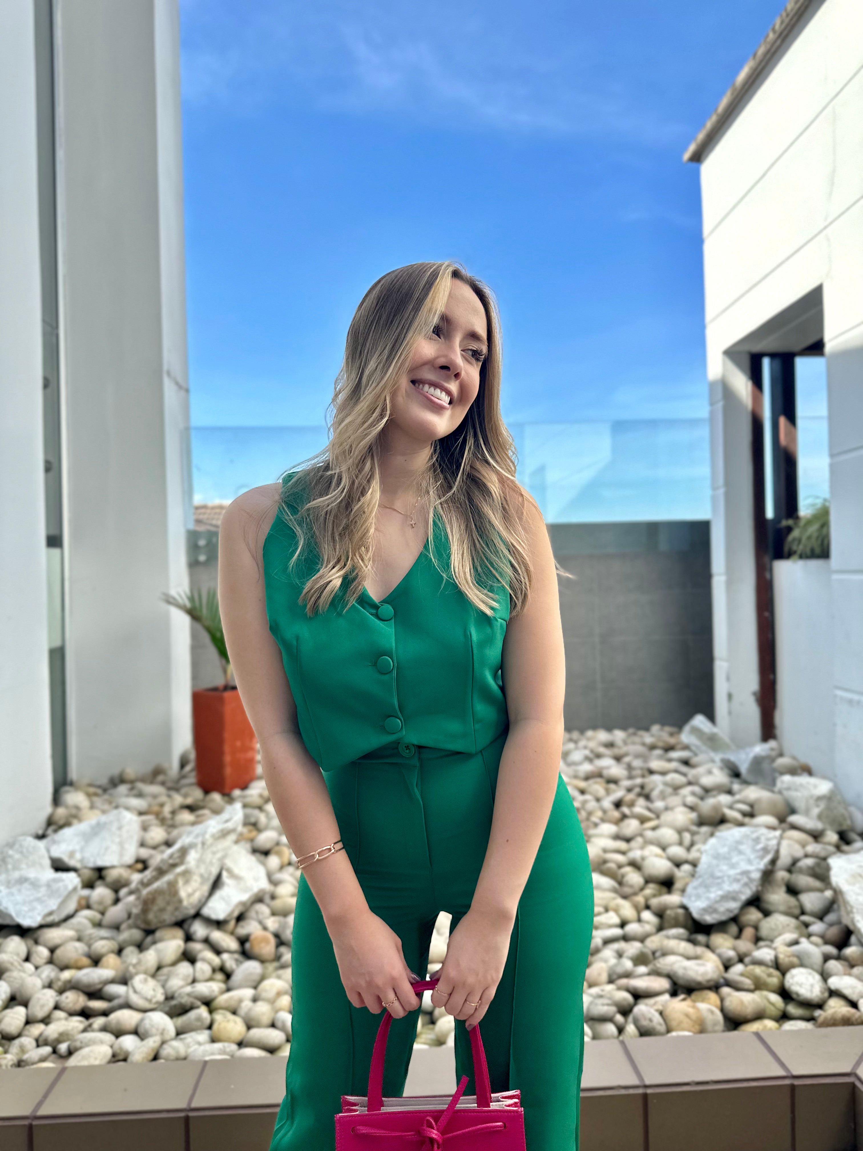 CHALECO SIMONA VERDE