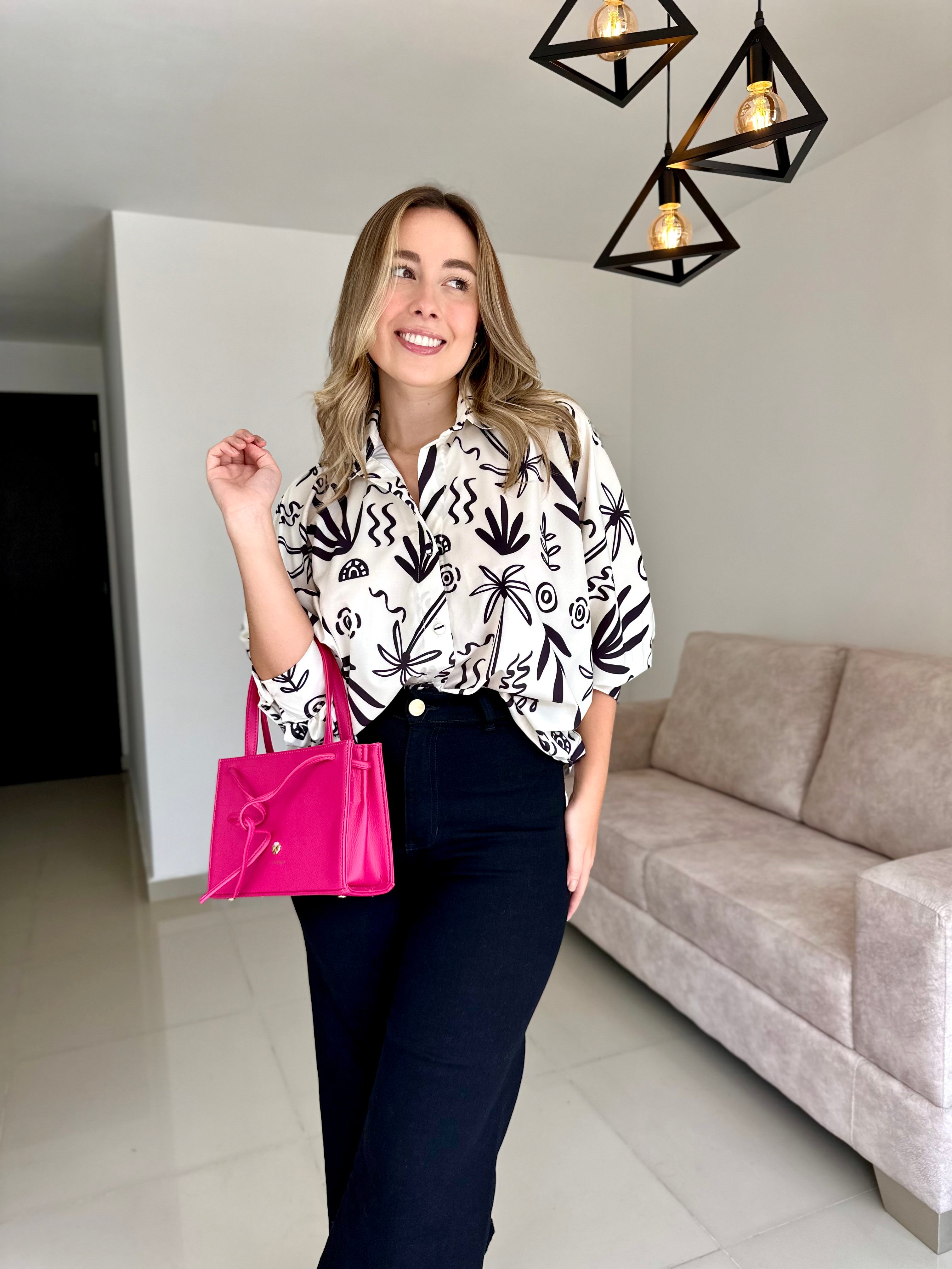 BLUSA MARTINA PRINT PALMERAS