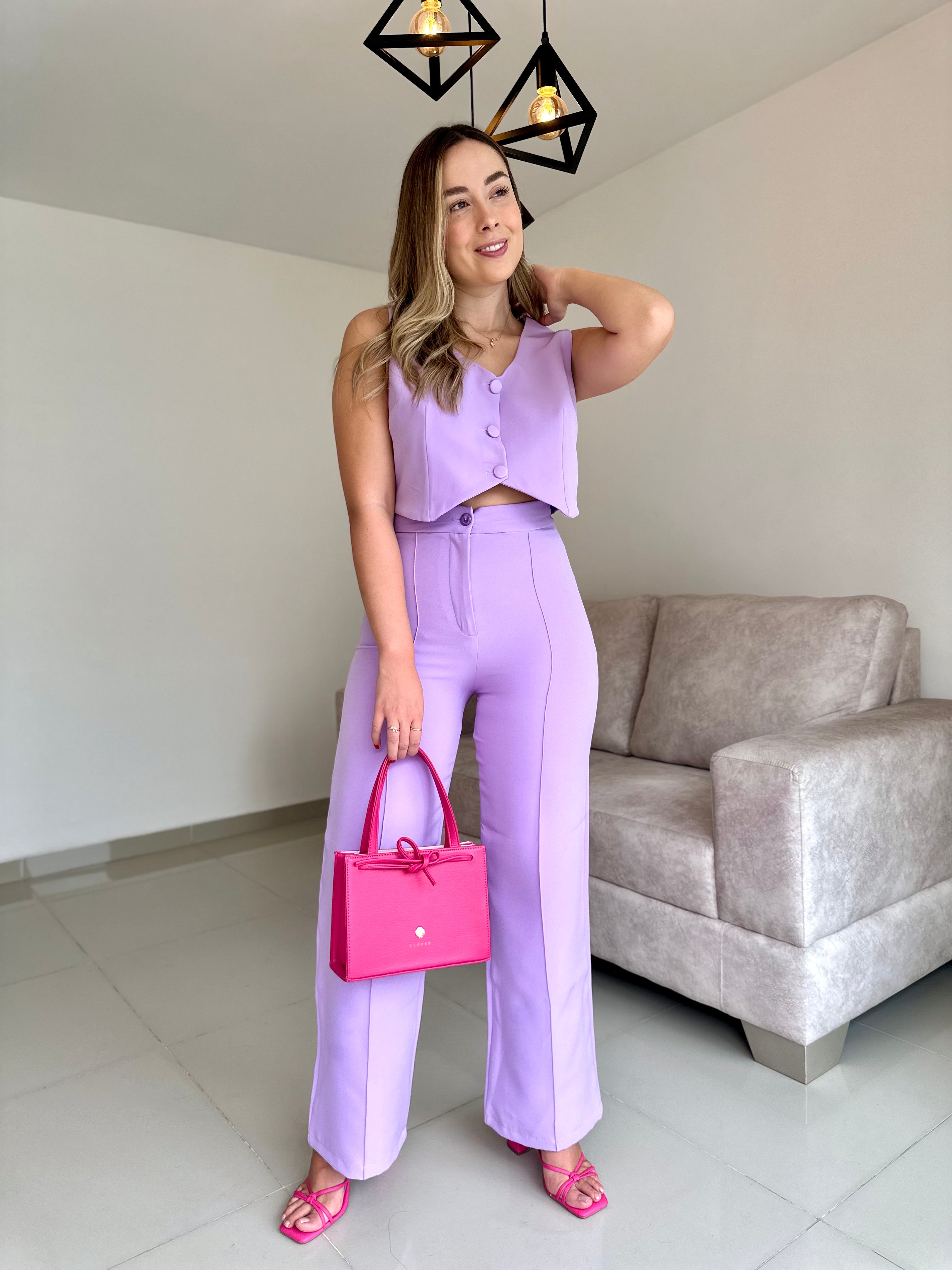 PANTALON BERLIN LILA