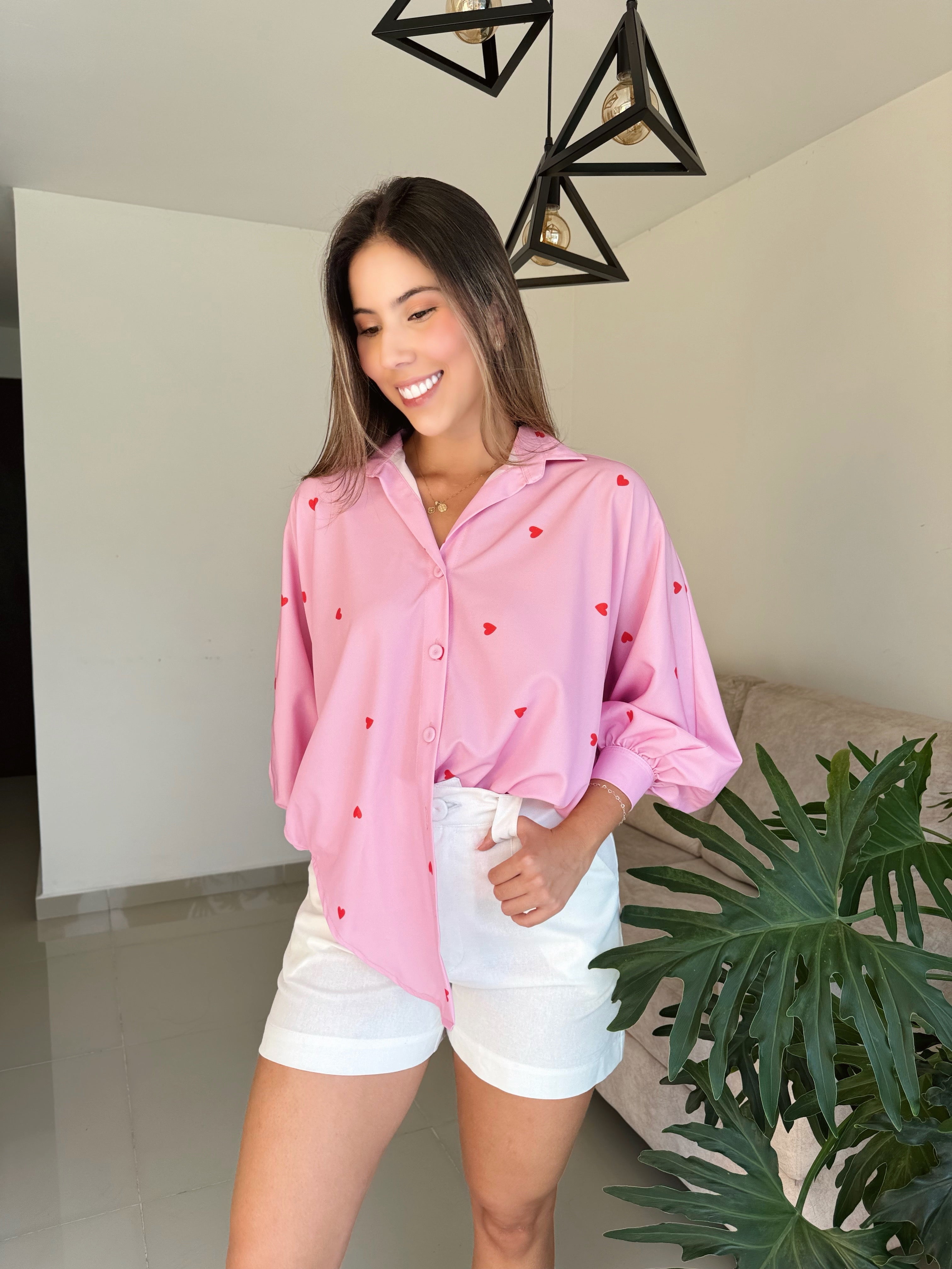 BLUSA MARTINA PRINT CORAZÓN