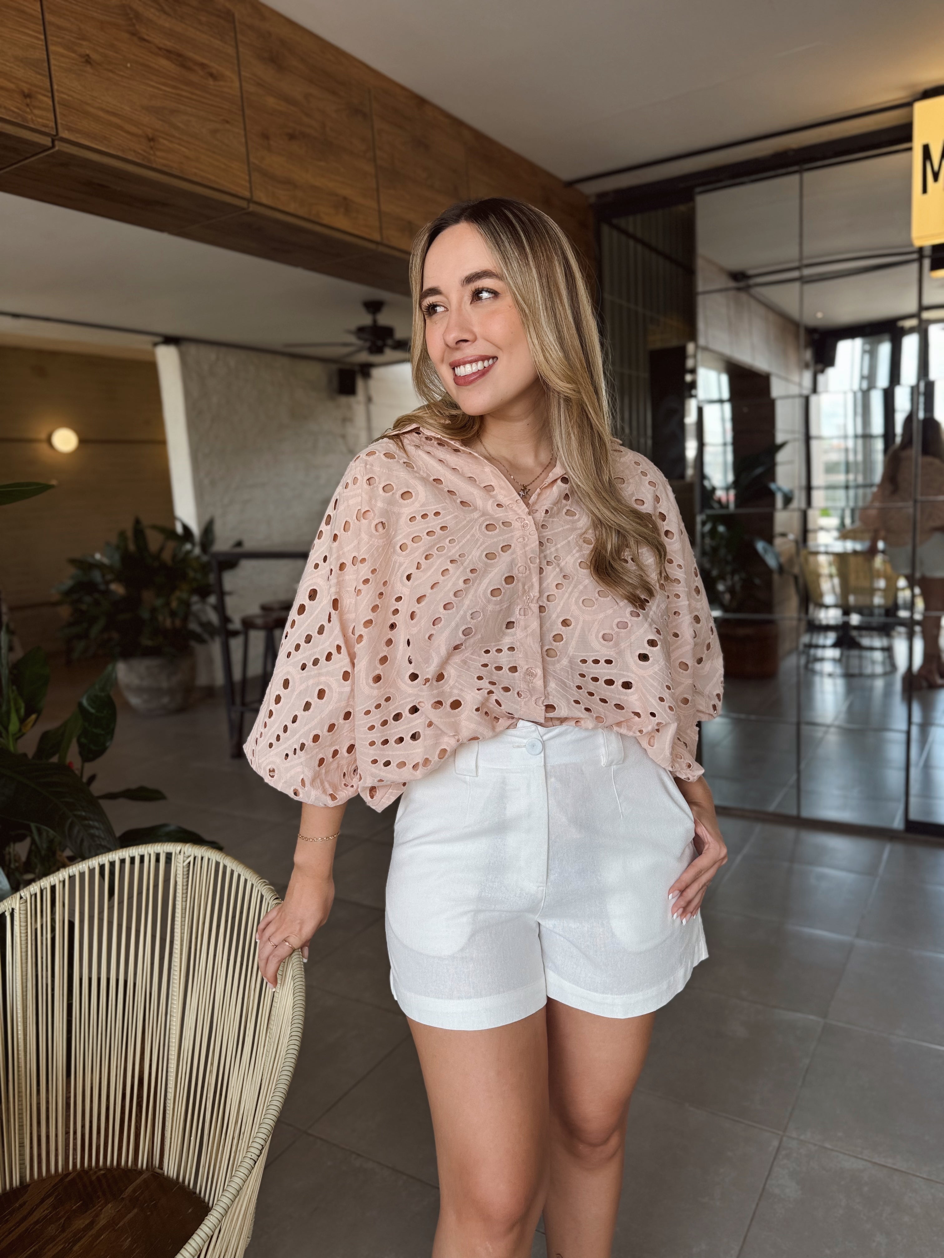 BLUSA GEORGINA OJALILLO CURUBA