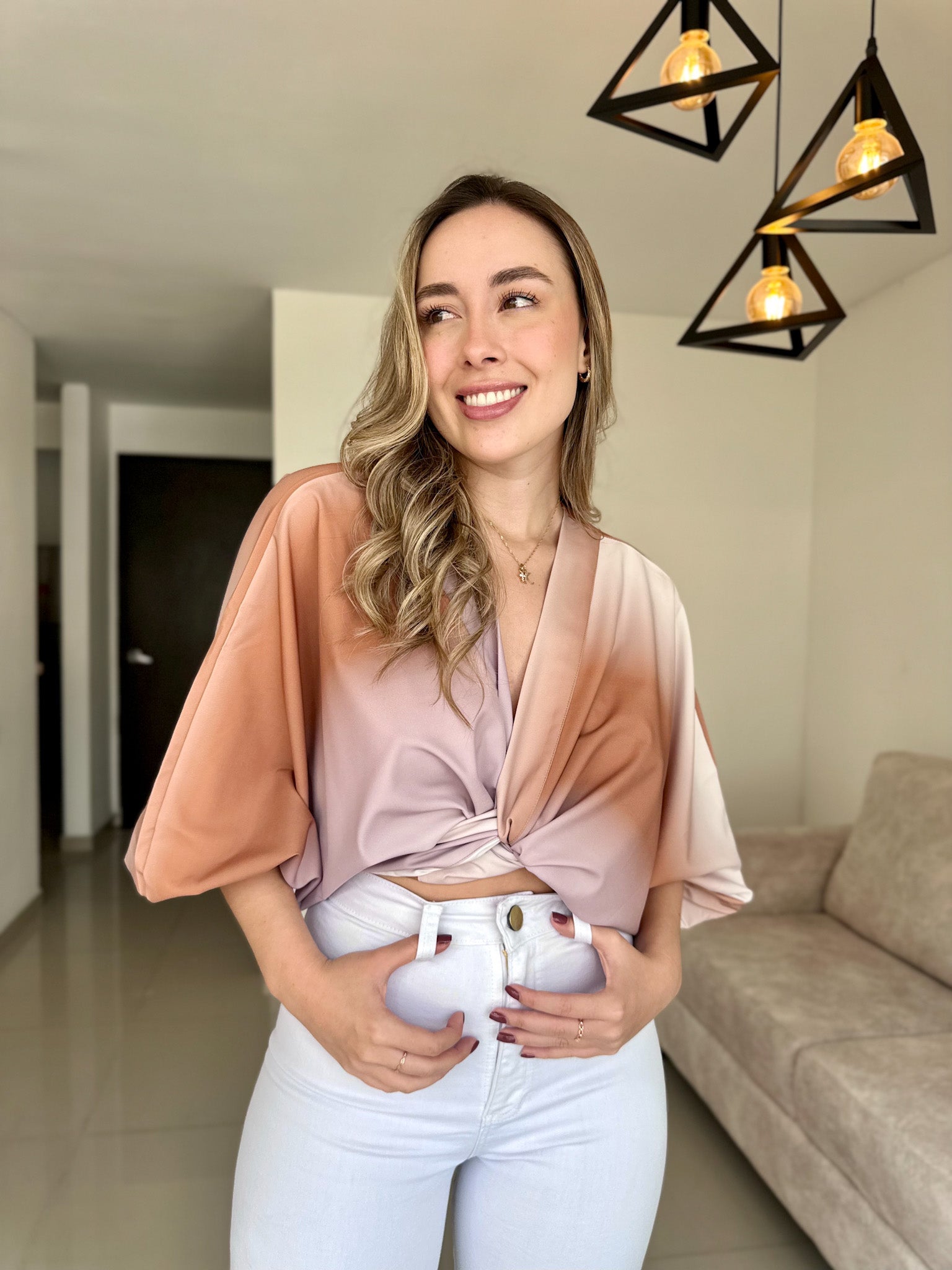 MIA PRINT DEGRADE CAFÉ