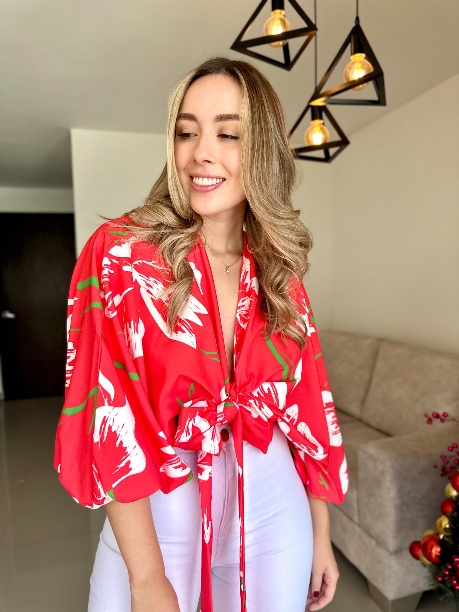 MIA PRINT ROJO-VERDE