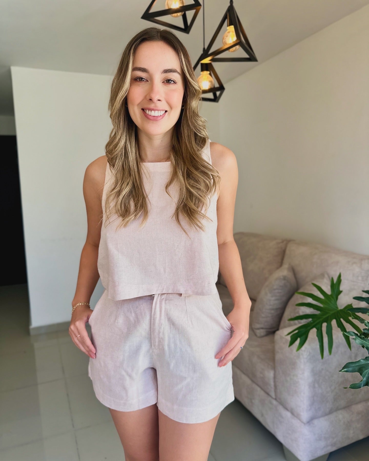 SET ANTONIA LINO BEIGE