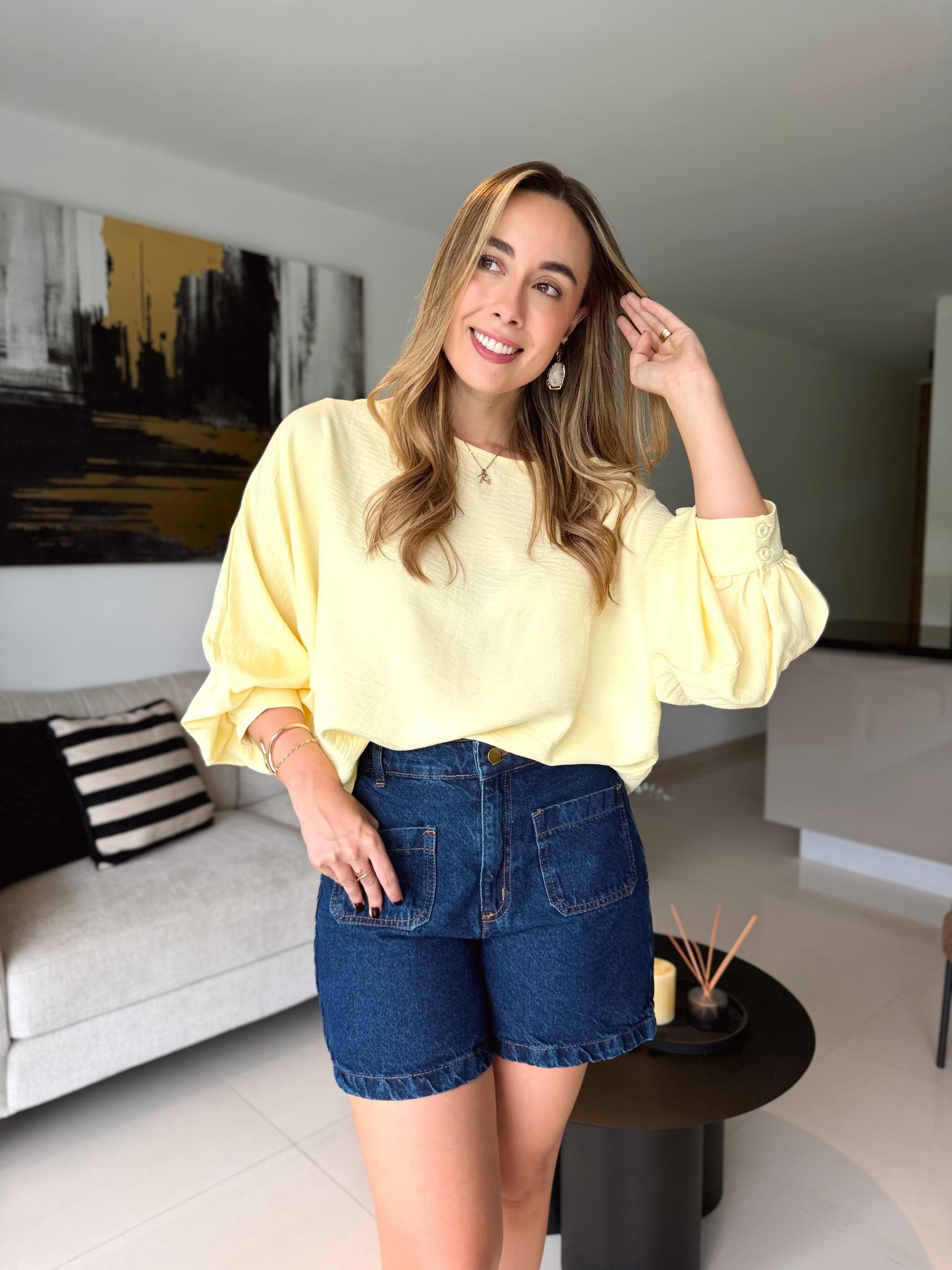 BLUSA MARSELLA AMARILLA