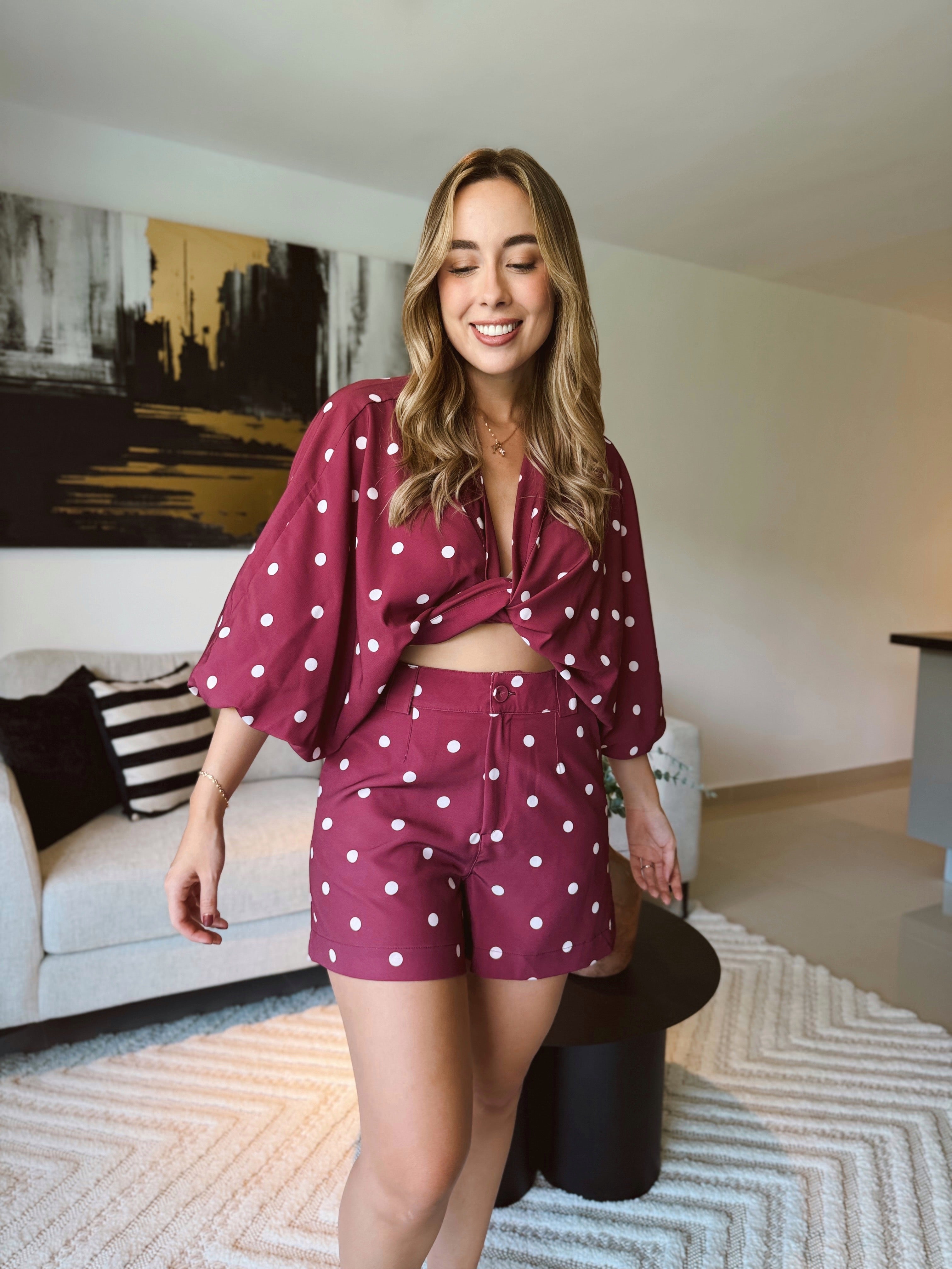 SET AGATHA PRINT LUNARES VINO