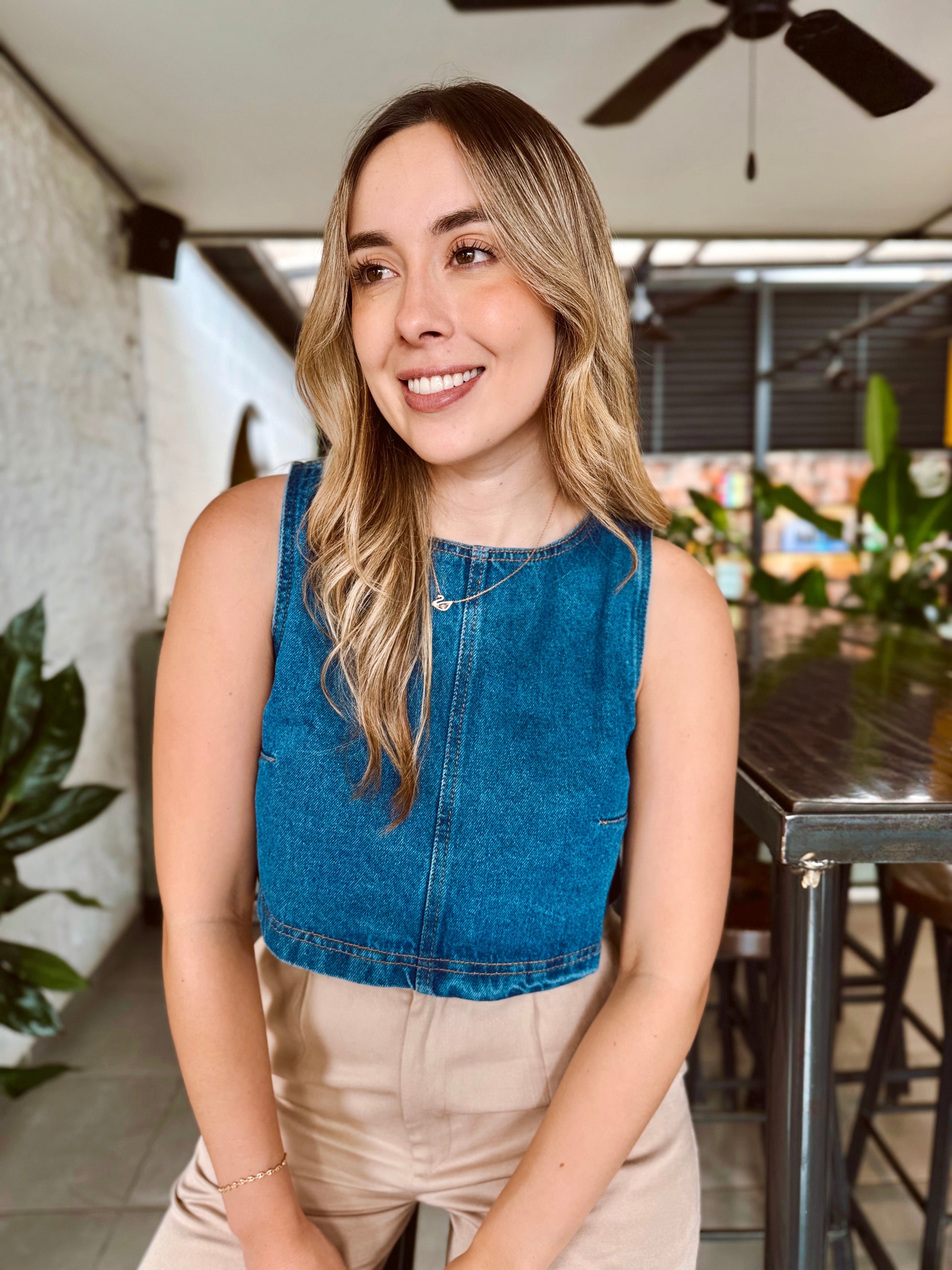 TOP LISBOA DENIM
