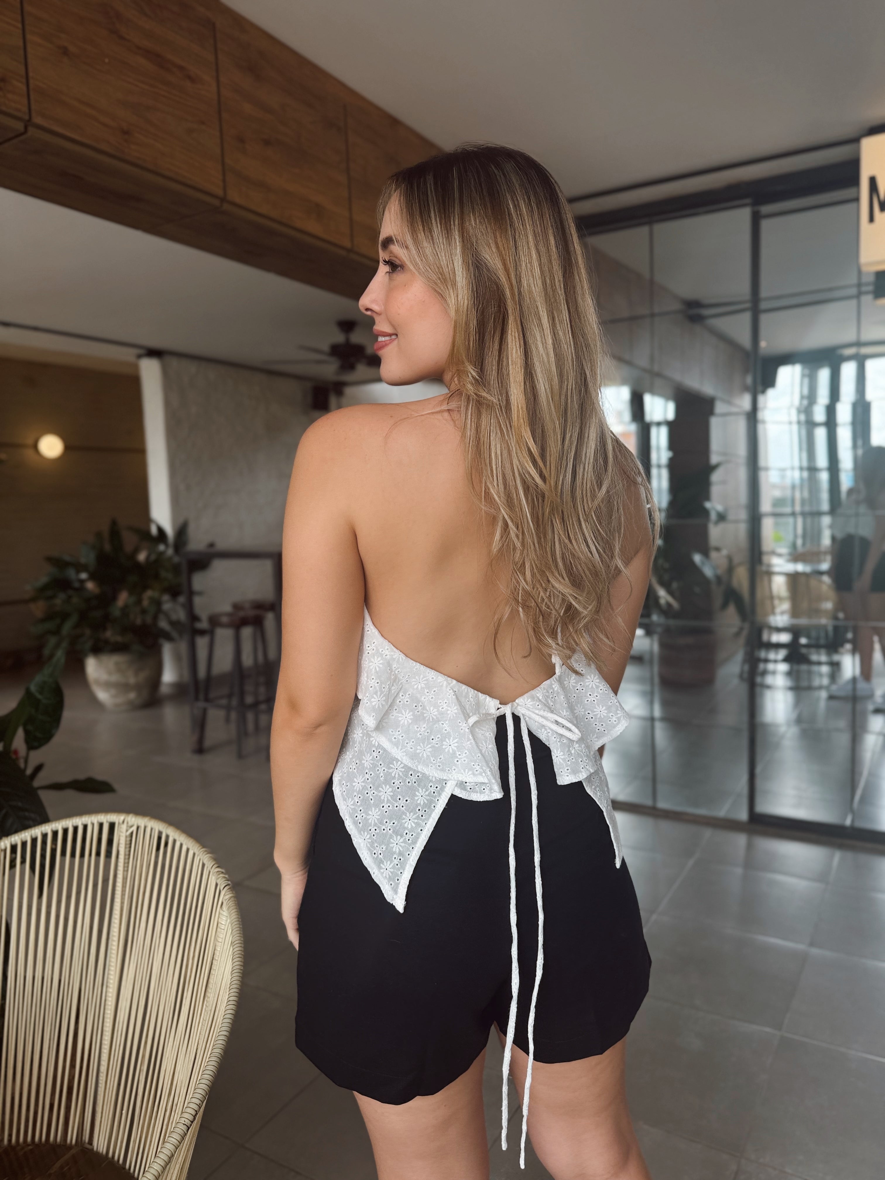 TOP FIORELLA MARFIL